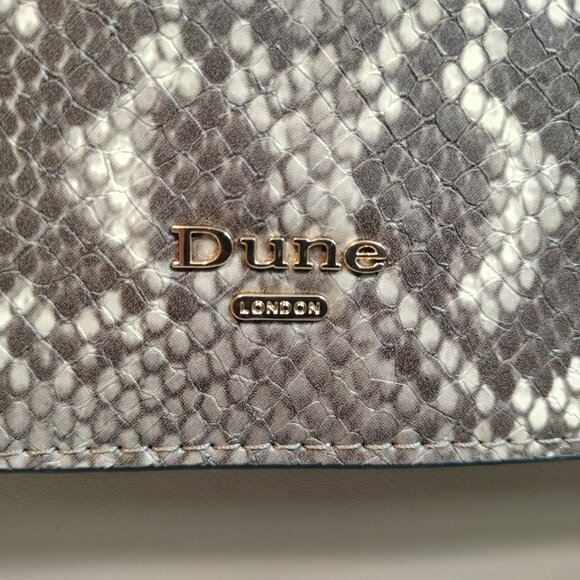 Dune London Snake Print Handbag or Crossbody NWOT - Picture 6 of 11